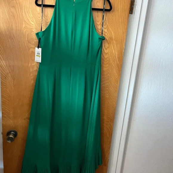 Kensie Emerald Green Midi Dress 14 - Picture 8 of 8